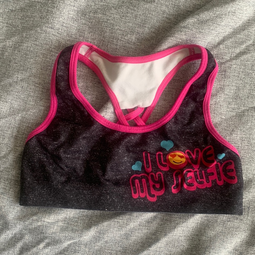 Mush I Love My Selfie Sports Bra - S 6